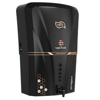 Aqua Frisch Storm Alkaline Ro with ORP & Copper Infuser Technology With RO,UF With Pre Filter 12L | 9 Stage Purification | Suitable for all type water supply with TDS upto 2000 ppm (Black) 

