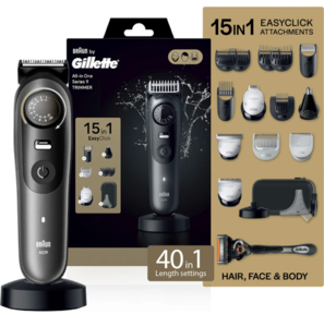 Price Drop: Gillette AIO9 Trimmer 180 min  Runtime 40 Length Settings (Black)