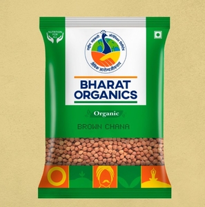 Bharat organics unpolished brown (kala) chana -500gm (location specific)