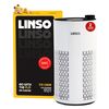 LINSO FLO India's 1st UVC Air Purifier For Bedroom 172 m³/h CADR, 297 Sq Ft2-year warranty | 99.99% UVC bacterial elimination 