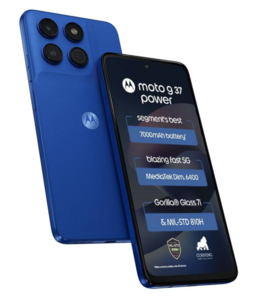 MOTOROLA g37 power (PANTONE Nautical Blue, 64 GB) (4 GB RAM)