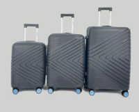 Wildcraft Hard Body Set of 3 Luggage 8 Wheels - Quartz : Set of 3 (Small 56.2cm | Medium 66.2cm | Large 76cm) - Grey