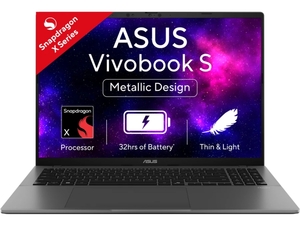 [Drop] ASUS Vivobook S16 OLED (2025) with Backlit Keyboard,Snapdragon X - (16 GB/512 GB SSD/Windows 11 Home) S3607QA-SH074WS Thin and Light Laptop on Flipkart