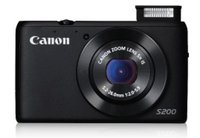 Canon PowerShot S200 10.1 MP  (Black) + Freebies @ 11979/- (huge price difference// check PC)) !!