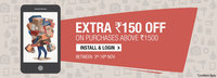 Extra Rs. 150 Off on App on 1500: Flipkart