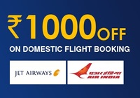 Get 1000 off on flights booking  @Goibibo