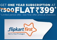 Flipkart first @399