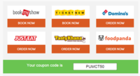 payumoney Extra Discount on Bookmyshow, Dominos and 4 more websites. new coupon