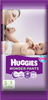 [OOS] Huggies Wonder Pants - Small(2 Pieces) @ Rs.1