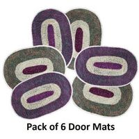 Pack of 6 door mats @19