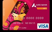 AXIS BANK prepaid gift card @ 4% off