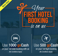Use 1000 goCash On Your First Hotel Booking ,GOIBIBO