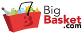 Bigbasket :  35% off on rs.1000.. only for new user..