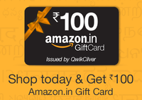 Shop Today & Get Rs 100 amazon Voucher