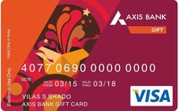 Axis Bank Gift Card - Rs. 3000 @ Rs.2850(5%Off)