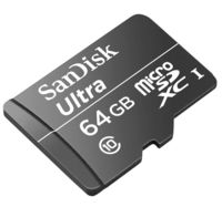 CHEAPEST EVER 64GB SanDisk Ultra microSDXC  Class 10 AT 1344/-