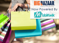 Get 10% cashback at Big Bazaar when you pay with Mobikwik Wallet, Maximum Cashback is Rs. 200