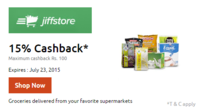 Jiffstore Bangalore (Rs.100+15% payumoney off)