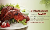 Get 25% off (min Purchase of Rs 200) or Get Rs 100 Off on min purchase of Rs 200 And Many More on All Local Deals from Groupon, Valid On 22nd and 23rd July Only