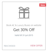 Get 30% off on all AC & luxury Bus bookings from Red Bus, Also Get extra Rs. 50 off on bus bookings through PayUMoney