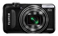 Price Reduced: Fujifilm FinePix T200 14MP Point and Shoot Camera (Black) with 10x Optical Zoom, Memory Card and Camera Case@4299