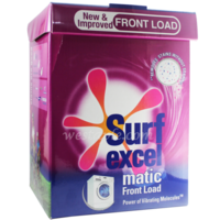 Blockbuster Deal: Flat 40% off on purchasing 3 Surf Excel 2kg Detergent Powder- Matic(Front Load)