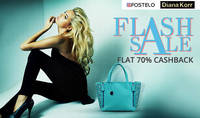 Flat 70% Cashback  on Hand bags