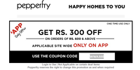 APP-tastic Offer, Flat 50% Off on selected users @ Pepperfry