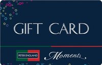 Peter England gift card at 10% off - Amazon, use woohoo offer to get it for 1800/-