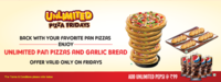 Unlimited Pizza Hut Party - 9th October 2015