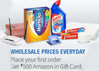 AmazonBusiness Free Rs. 500 Gift Card on 1st Order of Rs. 1000 [Karnataka only]