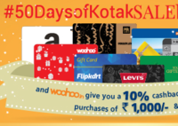 10% CashBack On Gift Cards Using Kotak Mahindra Bank
