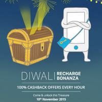 Paytm - 100% cashback on Recharge and More 10 - 11 Nov