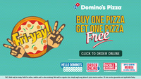 Dominos :- Buy One & Get One on 13Nov