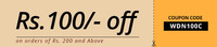  100 off on 200 | Pepperfry | WDN100C