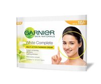 Garnier Skin Naturals White Complete Multi Action Fairness Cream, 6g@10 (For Amazon filler free shipping)