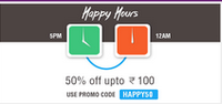 [LIVE] Happy Hours - 50% off - Live between 5pm to 12am | Today
