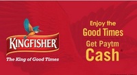 Kingfisher Beer Lovers, also get 20 Rs, 3 times Paytm Cash Code Per Account