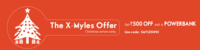 Book a ride with Myles and get Rs. 500 off on your ride plus a FREE power bank from Myles. Use Coupon Code XMYLESWK1