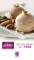 Buy 1 Ice Cream, Get 1 Free - Gelato 
