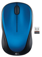 Logitech M235 USB Optical Mouse (Black & Blue)