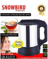 100% cashback on snowbird 1.7l electric kettle