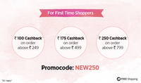 ||For First Time shoppers|| 250/- Cash Back @PayTM