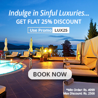 Nearbuy - 25% off code lux25 - on travels