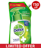 Dettol Hand Wash Refill- 800 ml rs 76 (23% Off) @Snapdeal