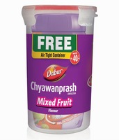 Dabur Chyawanprash Mixed Fruit 1KG @192 (including 48 Cashback) + 36% OFF + Free Container+ Free Shipping MRP-300