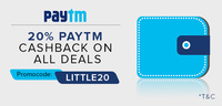 ilittle: 20%Cashback through paytm