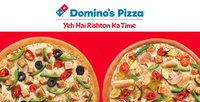 Live at 11Am  Buy 1 Pizza Get 1 Pizza Free @ DOMINO'S PIZZA 