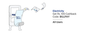 Flat 10% Cashback on Electricity,Water,Gas Bill Payments