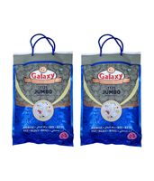 Galaxy 1121 Jumbo Basmati Rice (Zipper Pack) - 2 Packs of 5 Kg (10 Kg) @760 Mrp 1800